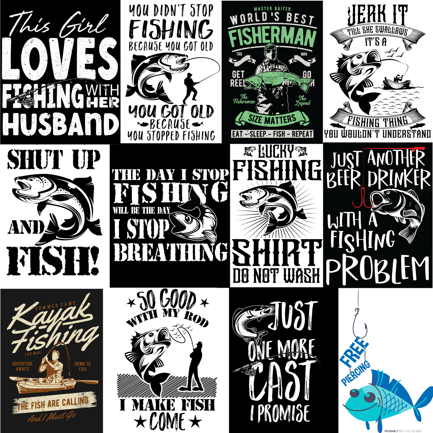 Fishing Designs Bundle